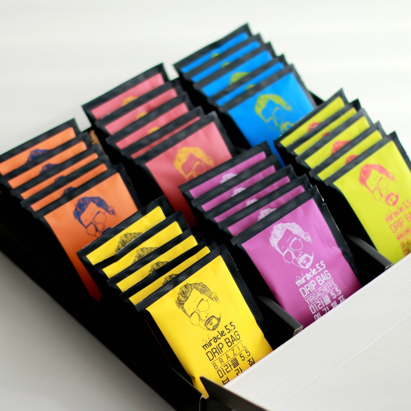 미라클5.5,[미라클5.5 ]한달커피 6종 드립백커피 선물세트(30개입)