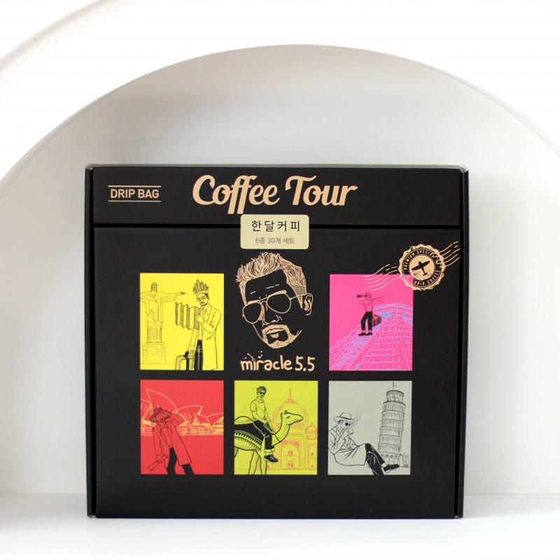 미라클5.5,[미라클5.5 ]한달커피 6종 드립백커피 선물세트(30개입)